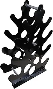 Frediuo Dumbbell Storage Stand Metal Weights Organizer Easy Assembly Small Dumbbell Holder Weight Rack for Home Gym Exercise Workout
