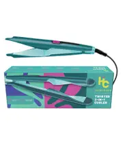 Hair Crush 2-in-1 Twist Digital Curler & Straightener