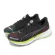 【PUMA】慢跑鞋 Deviate Nitro 2 PsyRush 男鞋 黑 綠 碳板 氮氣中底 緩震 運動鞋(380076-01)