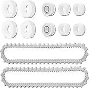 [Qagea] Pool Cleaner Replacement Parts, Timing Track 9985006-R2, Guide Wheels Pulley Kits 3884997-R6 & Climbing Rings 6101611-R4 fit for Maytronics Dolphin Nautilus M200 DX3 Pool Robot