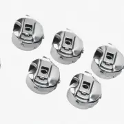 StitchMaster 5-Pack: Stainless Steel Bobbin Cases for Industrial Flat Sewing Mac