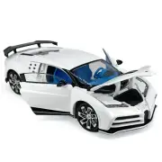 1:32 Scale Bugatti Centodieci EB110 Toy Car Diecast Model Car Boys Gifts White