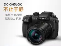 在飛比找Yahoo!奇摩拍賣優惠-Panasonic松下DMC-GH5LGK微型單電數碼相機G
