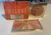 (3) Milani Products Bronzer, Gilded Ember Palette, and Shimmering Face Palette