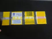 1990-91 Fleer Rack Pack Michael Jordan All-Star Sticker on Bottom Regular on Top