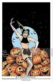 Dave Stevens Poster #1 Seduction Of The Innocent UNOPENED (Brand new)