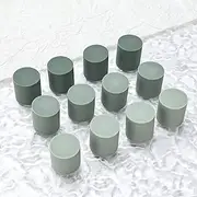 BAYTORY 12Pcs Erasers, Pencil Eraser, Colorful Gradient Cute Erasers for Drawing and Sketching, Office & School Study Supplies (Green)
