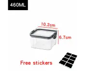 Food Storage Containers Kitchen Storage Organization Kitchen Storage Box Jars Ducts Storage for Kitchen PET Food Storage Box Lid - sale460