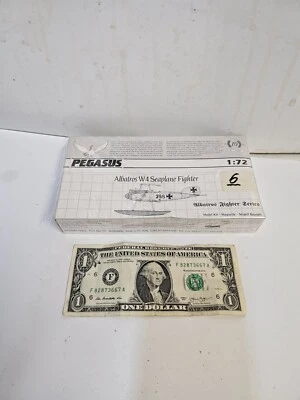 Vintage, Pegasus, Albatros D.I/D.II, Injection Mold, 1:72 , Complete, No Decals