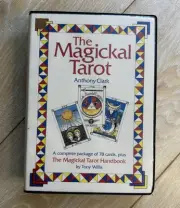 1992 Magickal Tarot Anthony Clark Tony Willis Handbook and Guide! Sealed NEW!