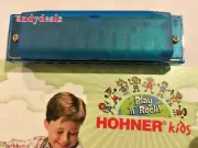 HOHNER HARMONICA FOR CHILDREN KIDS - YOU PICK THE COLOR NEW WITH CLEAR CASE*****