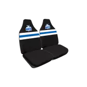 NORTH MELBOURNE KANGAROOS CAR SEAT COVERS