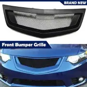 For Acura TSX Honda Accord Euro R 2011-2014 2012 Front Bumper Grille Grill Black