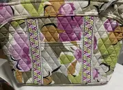 Vera Bradley Little Mandy Tote Shoulder Bag Portobello Road Double Handles