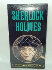 The Casebook of Sherlock Holmes - The Creeping Man (VHS, 1992) Brand New