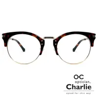 在飛比找momo購物網優惠-【Optician Charlie】韓國亞洲專利光學眼鏡OD