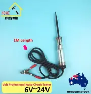 Circuit Tester 6-12V / 6V-24V Electrical Car Automotive Pen Test Light Probe AT