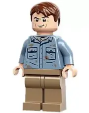 LEGO Jurassic World Minifigure Dr. Alan Grant jw111 76961 Brand New