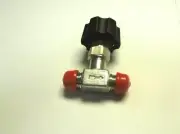 Needle Valve EF Britten SS14M14MS 1/4" X 1/4" Male NPT 5,000 PSI 316SS <204NW
