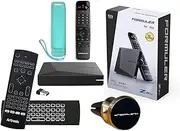 Formuler Z11 Pro Android 11 2GB Ram 16GB ROM 4K with Universal Bluetooth Voice Remote Control BT1 Edition & Case Cover + Extra Air Remote Keyboard Backlit + Extra Magnetic Mount