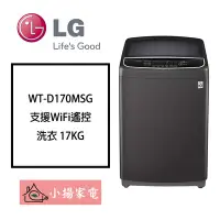 在飛比找Yahoo!奇摩拍賣優惠-【小揚家電】LG 直立洗衣機 WT-D170MSG另售 WT