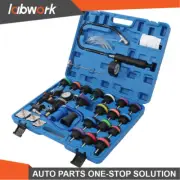 Labwork 28Pcs Radiator Pressure Tester Cooling System Vacuum Type Purge Kit