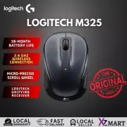 Logitech M325 Wireless Mouse, 2.4 GHz with USB Unifying Receiver, PC/Mac/Laptop.