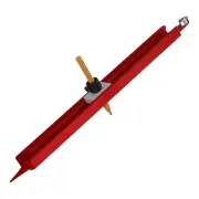 Precise Tool Scribing Ruler with Pencils Woodworking