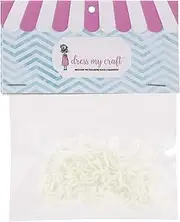 DRESS MY CRAFT/CRAFTER'S 3PL DMCBG8565 Acrylic Chain 15" Off White