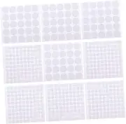 LIGHTAOTAO 20Sheets Double Sided Dot Tape Removable Circular Adhesive Dots for Craft Decoration for DIY Projects Scrapbooking and Office Supplies