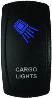 DragonFire Racing Lighted Switch Cargo Lights On/Off Blue