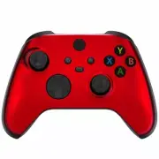 Chrome Red Xbox One Series S|X Custom UN-MODDED Controller Unique Design
