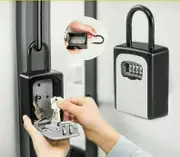 Combination Lock Key Safe Storage Box Padlock Security