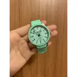 SUPERDRY 極度乾燥 手錶 女錶 中性款 運動風 蒂芬妮綠 絕版 二手