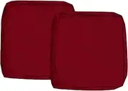 Sqodok Outdoor Cushion Covers, Patio Waterproof Chair Cushion Slipcovers Replacement, Machine Washable Furniture Sofa Cushion Cover, Breathable and Durable, Protector for Pet, Easy to Wear