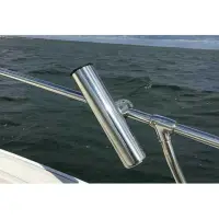 在飛比找蝦皮購物優惠-船用級不鏽鋼單管魚竿架 25/32/50mm 置竿架 竿架 