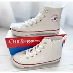 【CHII】日本代購 CONVERSE CHILD ALL STAR N Z HI 童鞋 高筒 白色 紅線 基本款