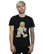 Disney Men's Mummy Donald Duck T-Shirt Sport Grey Medium