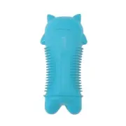 Petstages Giggle Fetch Kitty Interactive Play Pet Dog Toy Blue