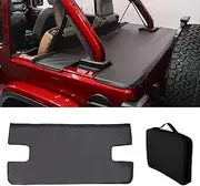 ETL INDUSTRIES Tonneau Cover Trunk Rear Cargo Vinyl Cover Tailgate Ton Cover for Jeep Wrangler JL JLU Unlimited 2018-2024 4 Door