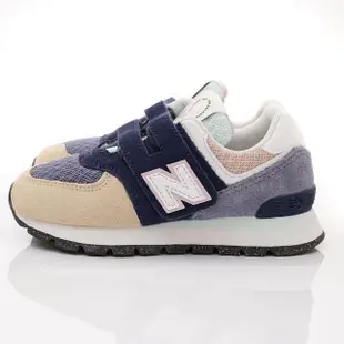 【NEW BALANCE】經典款運動鞋(PV574DN2卡其藍--17-21cm)