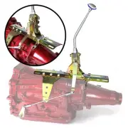 Deluxe Side Shift Transmission Shifter Kit w/ 12 Chrome Arm for Ford FMX