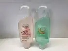 Lot Of 2 Avon Senses Shower Gel Cherry Blossom And Cucumber Mellon #7