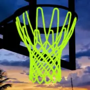 Luminous Basketball Net Replacement Glow In The Dark Net for Indoor Outdoor Hoop