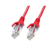 2M Cat 6 Ultra Thin Lszh Ethernet Network Cables Red