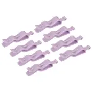 Garbage Bin Clip, Kitchen Trash Can Bag Clips Waste Bin Clamp Purple Pack of 12