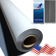Curl-Free Block-Out Gray-Back Fabric Banner Large Format Printing Materials