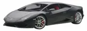 AUTOart 12096 Matte Black 1:12 Lamborghini Huracan LP610-4 Model Cars