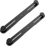 Abaodam 2Pcs Adjustable Microphone Bar Flash Bracket Extension for Dual Mount Versatile Stand for Camera Microphone Standard Screw for Enhanced Stability