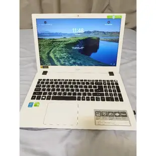 Acer 15.6" 筆電 NB Full-HD Aspire E 15 E5-573G-52NR i5-5200U二手